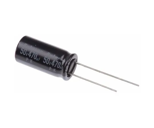 63-5078-62　Rubycon 470μF50V直流铝电解电容器，通孔10 (Dia。)x 20 mm+85°10mm 5mm　50PK470MEFC10X20
