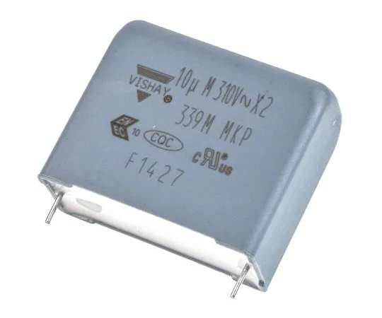 63-5037-37　Vishay 10μF聚丙烯电容器PP310Vac±20%孔径F339MX 2系列　F339MX261031MPM2T0