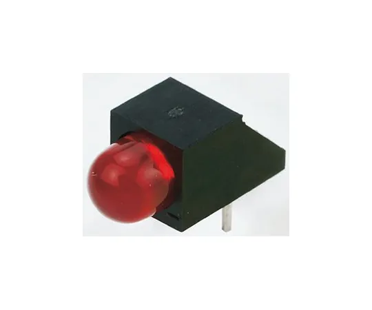 63-4892-87　KingbrightL-73CB/1IDA,红色直角PCB LED指示灯，通孔2.5 V　L-73CB/1IDA