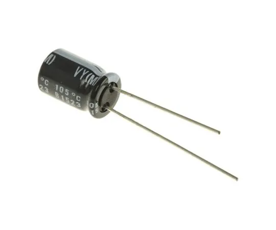 63-5043-03　Nichicon 470μF16V直流铝电解电容器，通过8孔 (Dia。)x 11.5mm+105°8mm 3.5mm　UVY1C471MPD