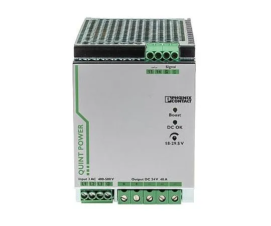 63-4927-56　Phoenix触点，QUINTPS/3AC/24DC/40 PSU,24V直流输出电压，40A输出电流　2866802