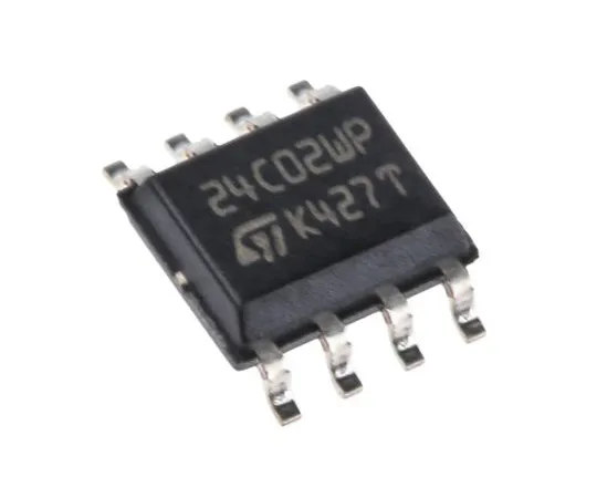 63-4960-88　意法半导体M24C02-WMN6TP,2kbit串行EEPROM存储器，900ns 8针SOICI2C　M24C02-WMN6TP