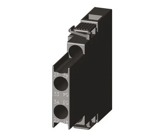 63-4987-39　Siemens Sirius Innovation, NO/NC (2) ，辅助触点，Snap-On, 10 A　3RH2911-1DA11