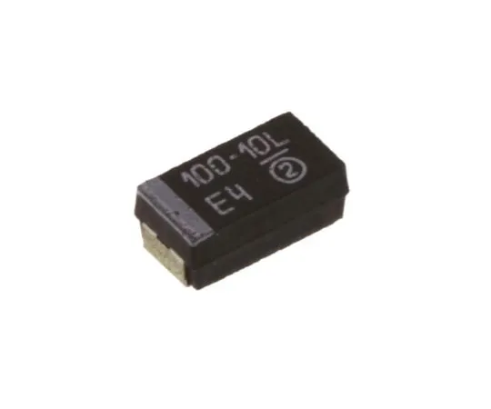 63-4959-88　Vishay钽电容器100μF10Vdc MnO2固体±10%容差TR3系列　TR3C107K010C0100