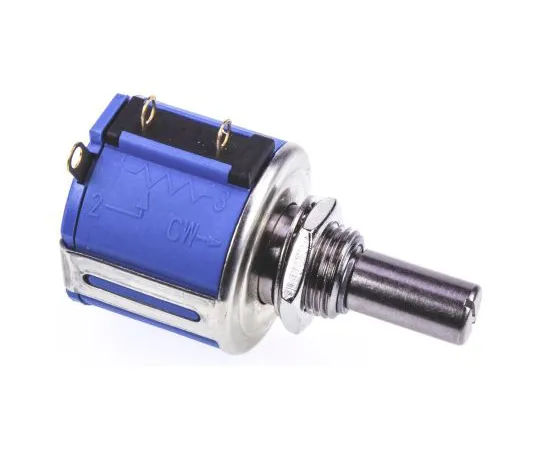 63-4852-02　Bourns 1刚10转旋转缠绕电位器，直径6.35毫米。轴，50kΩ，±5%，2W,线性3540S-1-503L　3540S-1-503L