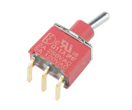 63-5035-56　RS PRO单杆双抛 (SPDT) 切换开关，锁定，IP67, PCB　734-6971