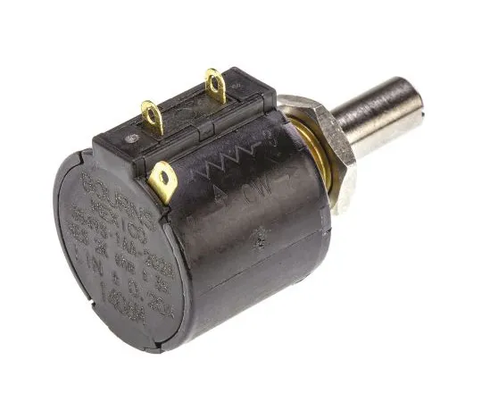 63-4971-23　Bourns 1刚10转旋转缠绕电位器，直径6.35毫米。轴，2kΩ，±3%，2W,线性3549S-1AA-202A　3549S-1AA-202A