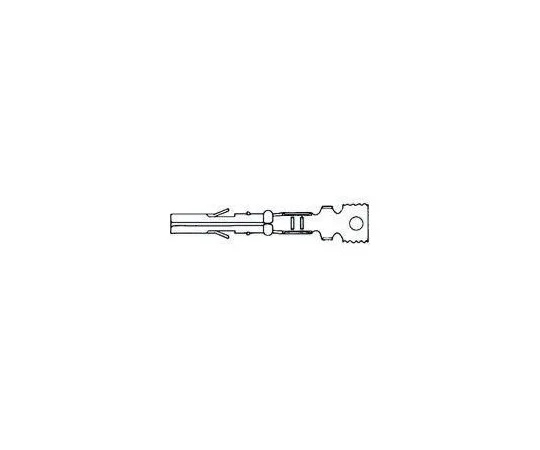 63-4947-01　TE连通式微型矩形母线压头接线端子18 AWG641300-1　641300-1