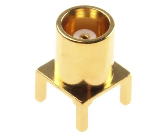 63-5003-17　TE连接通过孔MCX连接器插孔，50Ω阻抗，焊料终止，0→6GHz　829558-4
