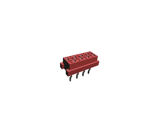63-4947-90　TE ConnectivityMicro-MaTch系列2.54mm间距8路2线直PCB插座，通孔，焊点终止　215079-8