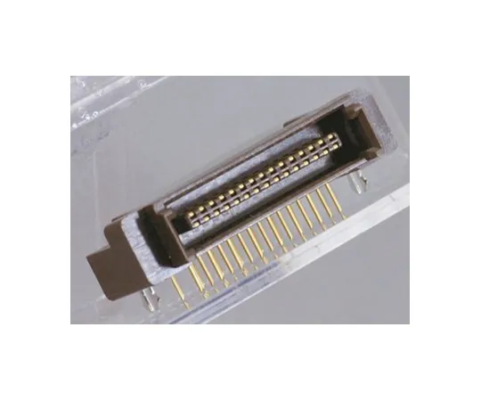 63-4907-14　凯尔公司8900系列2.54毫米间距20道2列直角PCB插座，通孔，焊点终止　8901-020-177L-F