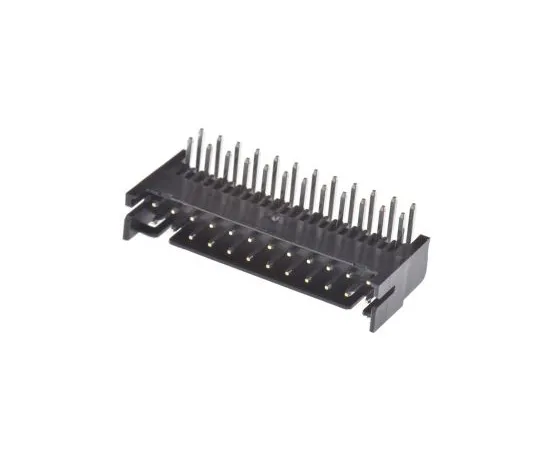 63-4966-80　广濑DF11, 24路，2列，直角PCB头　DF11-24DP-2DS(24)