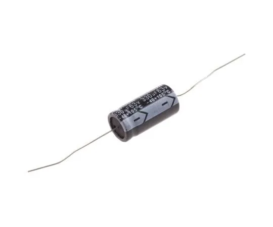 63-4990-30　RS PRO 330μF63V直流铝电解电容器，通孔13 (Dia。)x 26mm+105°13mm 26mm　707-6619