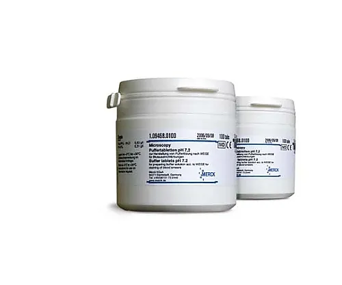 61-0307-10　用于制备用于血液图像的磷酸缓冲溶液的缓冲片Ph7.2 (包括1片/1 L 100片) 109468100片　1.09468.0100