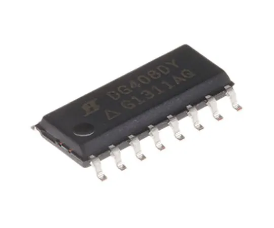 63-4997-34　DG408DY-T1-E3Vishay,多路复用器单路8:1、15 V、18 V、24 V、28 V、16引脚SOIC　DG408DY-T1-E3