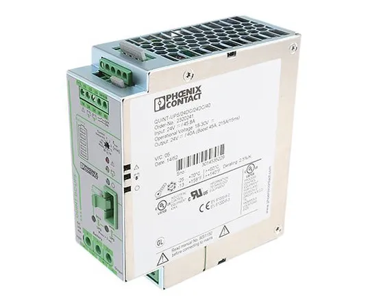63-5043-76　菲尼克斯接触式QUINT-UPS/24DC/24DC/40 UPS不间断电源，24V直流输出　2320241