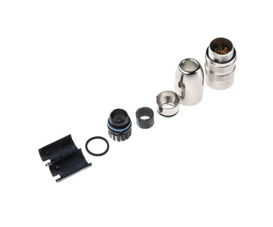 63-4976-09　Lumberg 8极顶插座，DIN EN 60529, 5A, 60 V acIP68　0322 08-1