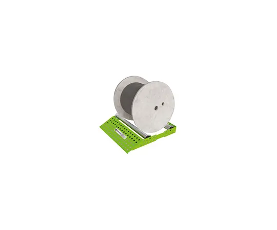 63-5086-94　Greenlee电缆滚筒710mm (H) x 605mm (L) x 95 mm (W) 直径200→700mm 1架子　52055384