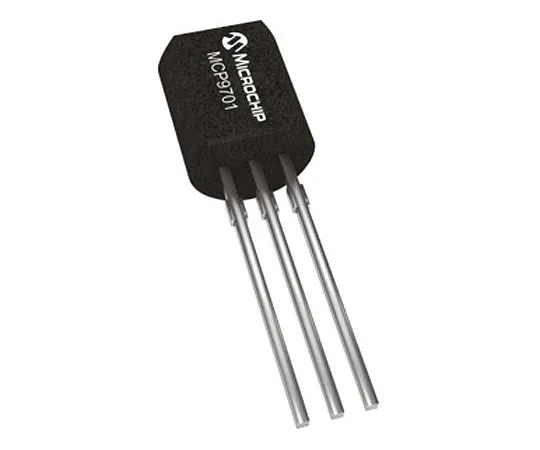 63-4933-29　微芯片MCP9701-E/TO,电压温度传感器-10→+125°C±2°C类似物，3引脚TO-92　MCP9701-E/TO