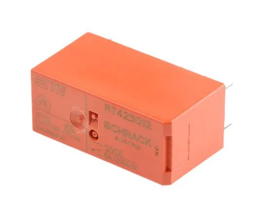 63-4947-54　TEConnectivityRT2DPDT非锁定继电器PCB安装，12V直流线圈，8A　RT425012