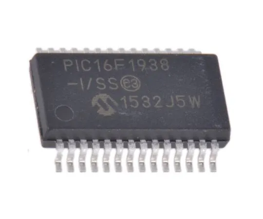 63-5113-08　单片机PIC16F1938-I/SS,8位PIC单片机，32MHz, 16384字闪存，28-PinSSOP　PIC16F1938-I/SS
