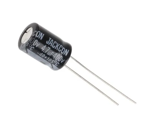 63-5024-27　RS PRO 4.7μF400V直流铝电解电容器，通孔8 (Dia。)x 11mm+105°8mm 3.5mm 11mm　723-9700