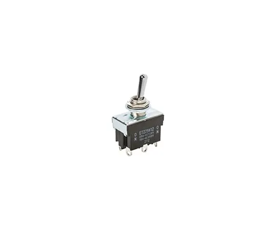 63-5075-72　Toggle Switch Bipolar Double Throw (DPDT) Latch　ET225N12-Z
