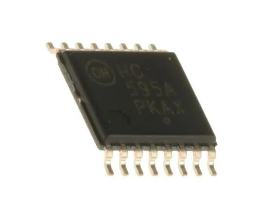 63-5119-65　安森美半导体MC74HC595ADTG8级移位寄存器，串行/并行，单向，16引脚TSSOP　MC74HC595ADTG