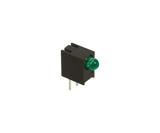 63-4873-44　拨号551-0607F,绿色直角PCB LED指示灯，通过孔7.5 V　551-0607F