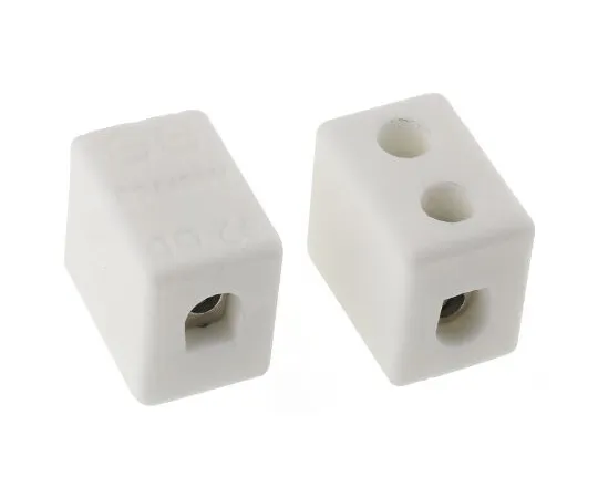 63-5127-24　RS Pro非熔接终端铝块，1路/杆，螺杆下降终端，12 AWG螺杆下降，陶瓷，450 V　813-3114