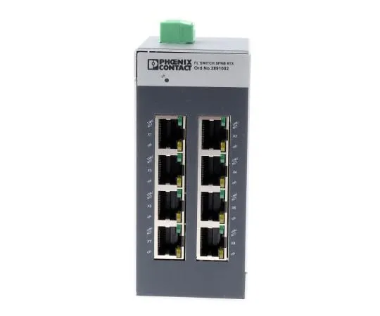 63-5002-39　Phoenix ContactFL SWITCH SFNB8TX以太网交换机以太网设备用于以太网网络　2891002