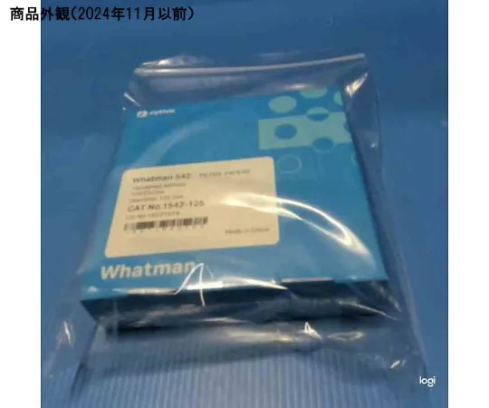 62-6176-12　Ash Free Rigid Quantitative Filter Paper (Grade 542 125 mm) 1 Pack (100 Sheets)　1542-125