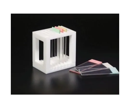 61-3222-57　用于滑动玻璃65 x 50 x 75的染色Vat机架　NR1362-001