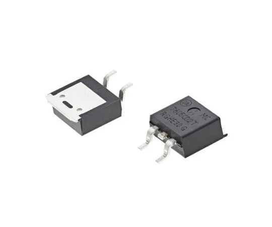 63-4967-18　安森美半导体，5V线性稳压器，2.2A,1通道，±4% 3引脚，D2PAKMC7805CD2TR4G　MC7805CD2TR4G