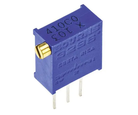 63-4850-60　10kΩ通孔微调电位器0.5W侧调节阀3296系列　3296X-1-103LF