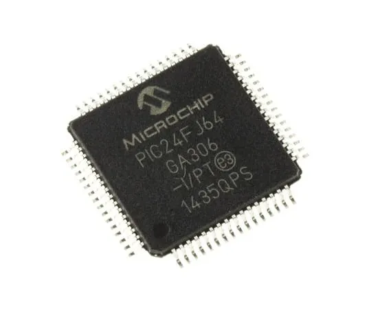 63-5059-07　单片机PIC24FJ64GA306-I/PT, 16位PIC单片机，32MHz, 64 kB闪存，64-PinTQFP　PIC24FJ64GA306-I/PT