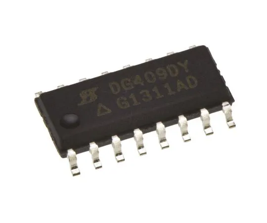 63-4899-06　DG409DY-E3Vishay,模拟开关双4:1、15 V、18 V、24 V、28 V、16引脚SOIC　DG409DY-E3