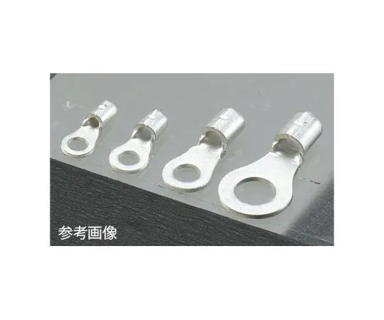 63-4885-45　JST非绝缘环形端子，3.5mm螺柱尺寸，1mm2至2.6mm2线材尺寸　R2-3.5