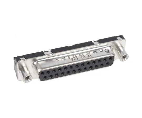 63-4868-27　Amphenol FCI Delta D系列25通孔PCBD-sub连接器插座，2.76mm间距　D25S24A4GV00LF