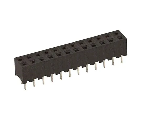 63-5093-26　广濑A3C系列2毫米间距24道2线直PCB插座，通孔，焊点终止　A3C-24DA-2DSA(71)