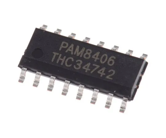 63-5105-11　PAM8406ERDiodesZetex,音频放大器，16针SOP　PAM8406ER