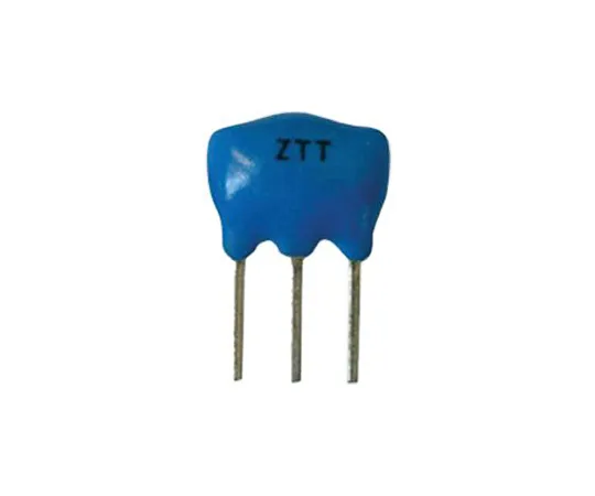 63-5029-07　ZTT2.00MGF,陶瓷谐振器，2MHz,3引脚，10 x 5 x 8mm　ZTT2.00MGF