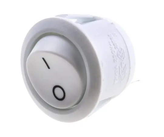 63-4860-23　Arcolectric Single Pole Single Throw (SPST) ，Latching Rocker开关面板安装　R13112AAAB