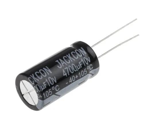 63-4997-85　RS PRO 4700μF10V直流铝电解电容器，通孔13 (Dia。)x 26mm+105°13mm 5mm 26mm　711-0882