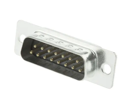 63-5100-70　MH连接器MHDB系列电缆安装，15PinD-sub连接器插头，外壳尺寸A　MHDB15SP