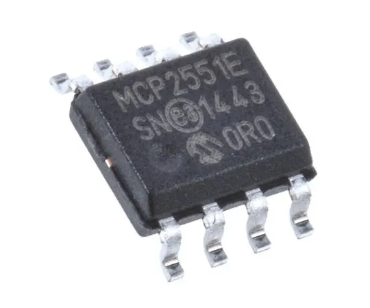 63-5085-42　微芯片MCP2551-E/SN, CAN收发器1Mbps1通道ISO 11898,8针SOIC　MCP2551-E/SN