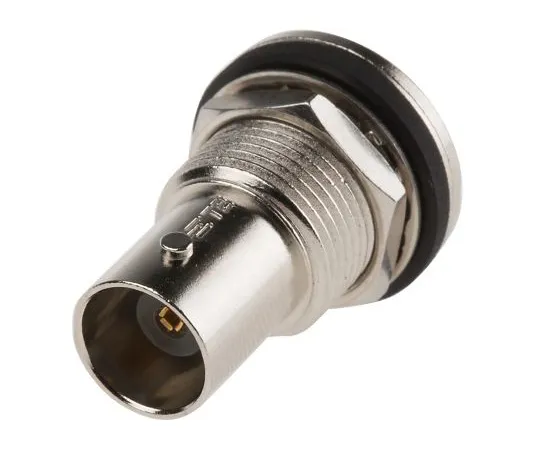 63-5049-64　TE Connectivity AMP系列直板50Ω面板安装BNC接头，插孔，镍，焊点终止　5227426-1