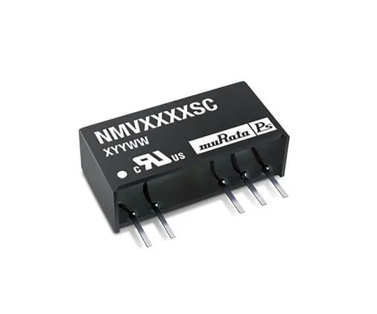 63-4870-37　村田电力解决方案NMV 1 W隔离直流-直流转换器通过孔，电压在10.8→13.2 V直流，电压输出　NMV1212SC