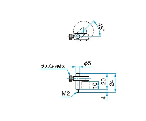 61-6947-37　棱柱固定夹　KKD-25P