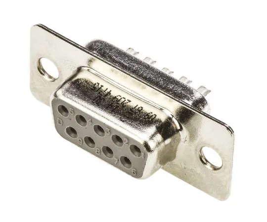 63-4971-08　Harpanel Mount,9PinD-sub连接器插座，外壳尺寸E　9672094715